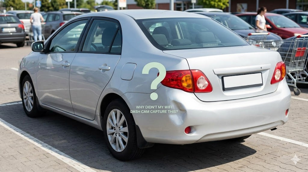 Why Your WiFi Dash Cam Can't Protect Your Parked Car (And What Can)