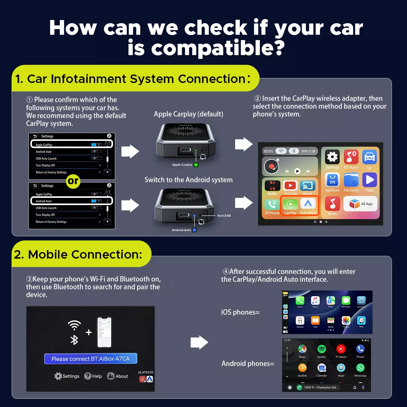 Check if your car is compatible with RC26
