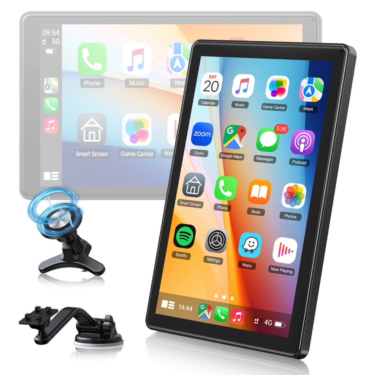LAMTTO RC17 8" Smart Display For Car With Carplay Seamless Navigation & Entertainment