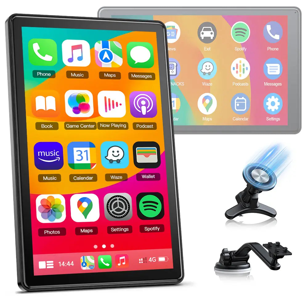 LAMTTO RC18 7" Wireless CarPlay Screen for Car With OTA Updates
