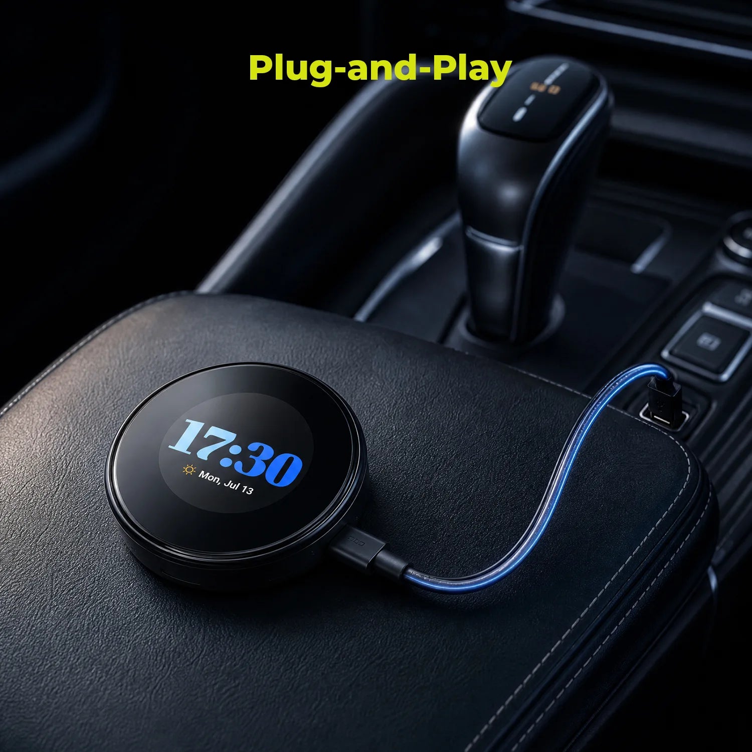 Plug and Play | Easy Installation | No Wiring Required | USB Connection | Instant Setup