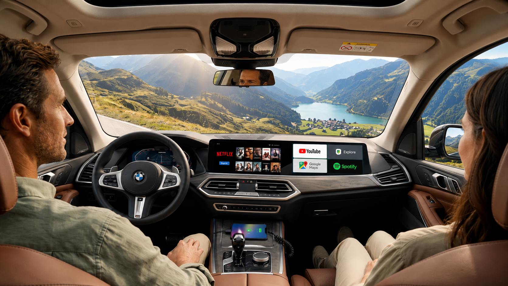 How to Watch Netflix on Your Car Screen Safely