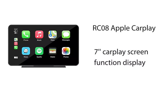 Quick Guide to start the RC08 Apple Carplay