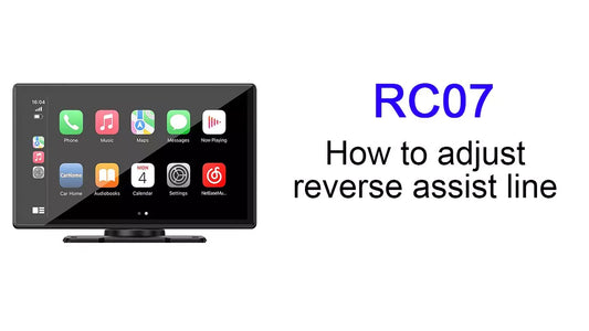 Quick Guide to start the RC07 Apple Carplay