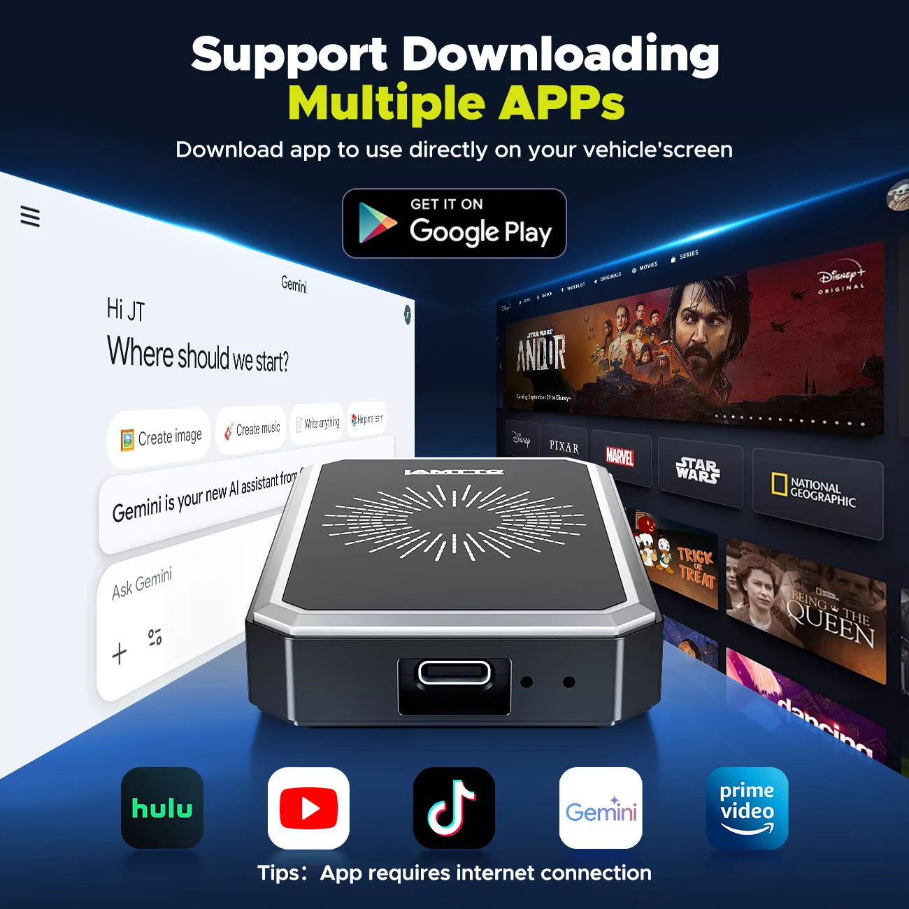 support downloading multiple APPs