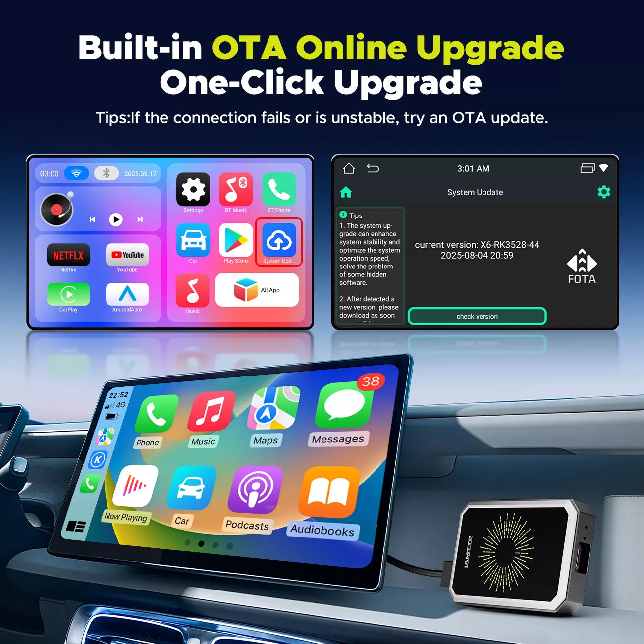 OTA online upgrada