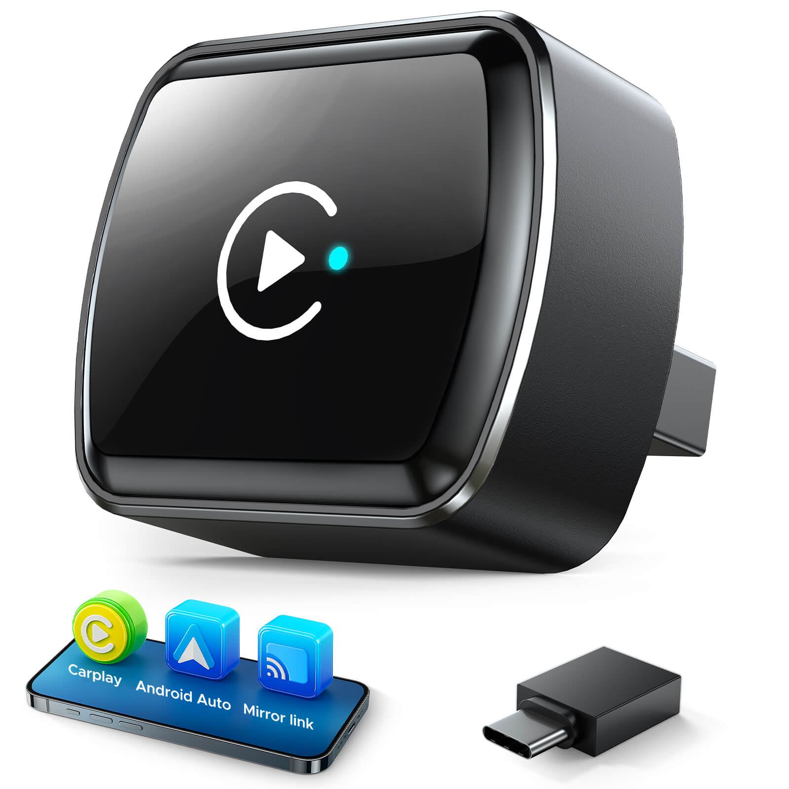 Upgrade Wired CarPlay to Wireless: LAMTTO RC34 Adapter with