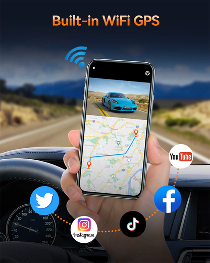 WiFi 4K Dash Cam