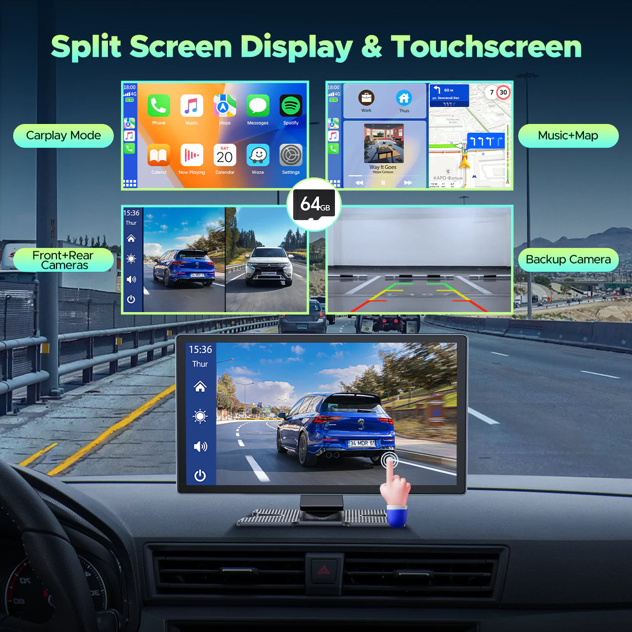 Wireless CarPlay Android Car