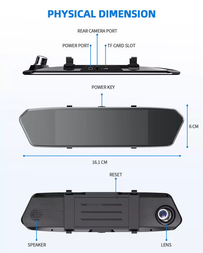 Front and Rear Dash Cam