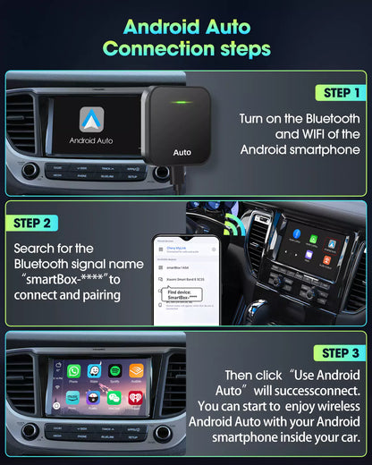 Android Auto Adapter connection steps