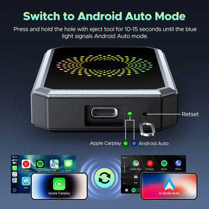 Lamtto RC23 3-in-1 Magic Video Carplay Box for Streaming Netflix/YouTube/TikTok