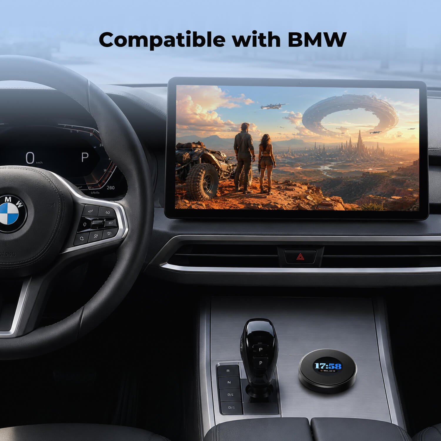 Lamtto RC31 5G LTE Smart Box for BMW & Wired CarPlay Cars