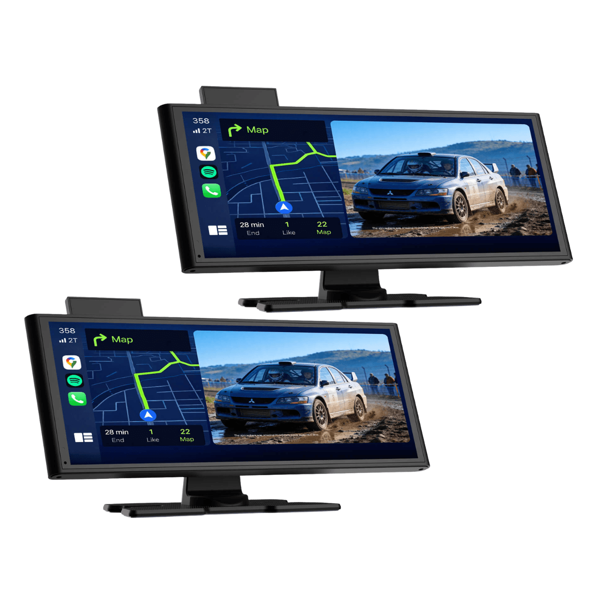 Carple Monitor 4K CarPlay & Android Auto 車 車・バイク・自転車