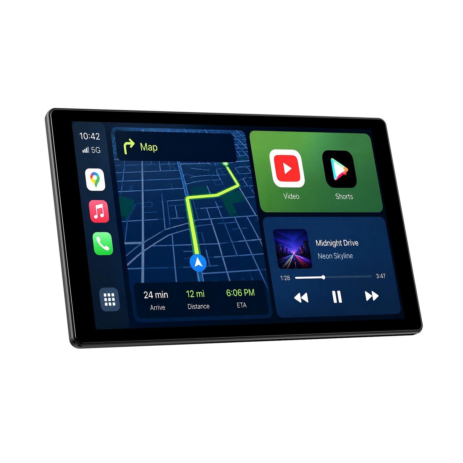Lamtto RC37 11" Smart In-Cell CarPlay & Android Auto Display